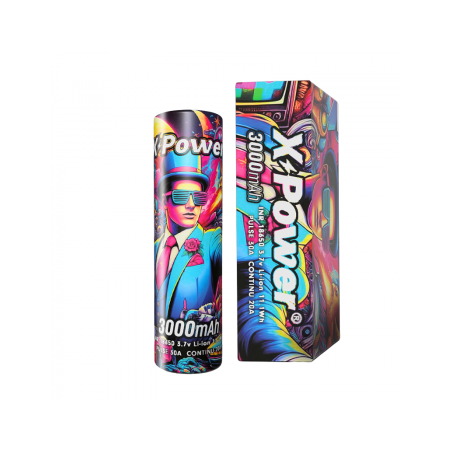 X POWER 18650 3000MAH 30A / 2PCS