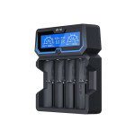 C4 Chargeur de batterie Li-ion avec LED et Micro USB - E-Cig Power
