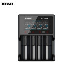 C4 Chargeur de batterie Li-ion avec LED et Micro USB - E-Cig Power