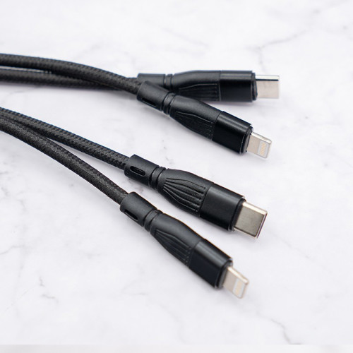 CÂBLE USB 4 EN 1 KUURVE