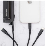 CÂBLE USB 4 EN 1 KUURVE