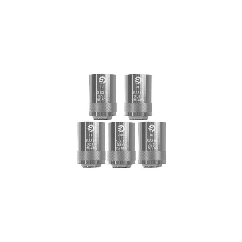 Pack de 5 resistances BF SS316 - 0.5 ohm