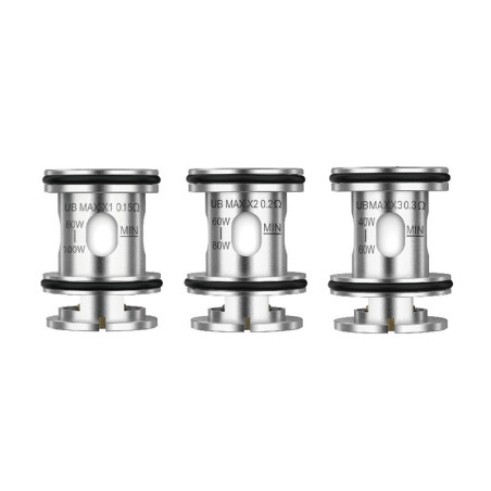 Résistances UB Max V2 (0.15/0.2/0.3) - Lost Vape (pack de 3)