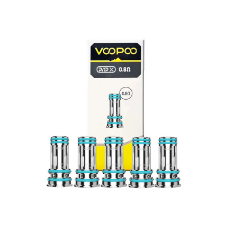 Résistances PnP-X (0.6/0.8/1.0) - Voopoo (pack de 5)