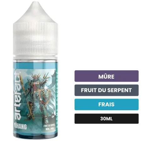 Arome concentre Yuhang de Le French Liquide, 30 ml, saveurs mûre, fruit du serpent et frais, sans nicotine — arôme à diluer.