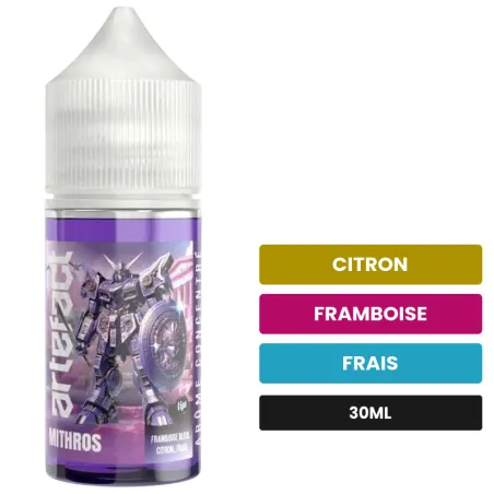 Arome concentre Mithros de Le French Liquide, 30 ml, saveurs citron, framboise et frais, sans nicotine — arôme à diluer de.