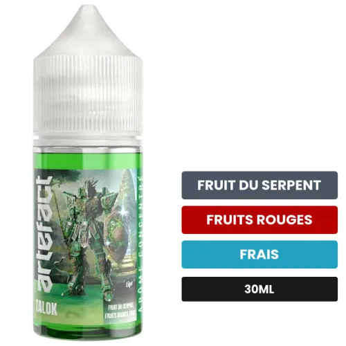 Arome concentre Talok de Le French Liquide, 30 ml, saveurs fruit du serpent, fruits rouges et frais, sans nicotine — arôme à.