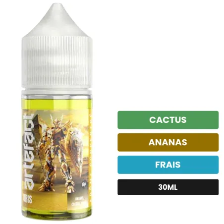 Arome concentre Oris de Le French Liquide, 30 ml, saveurs cactus, ananas et frais, sans nicotine — arôme à diluer de nicotine.