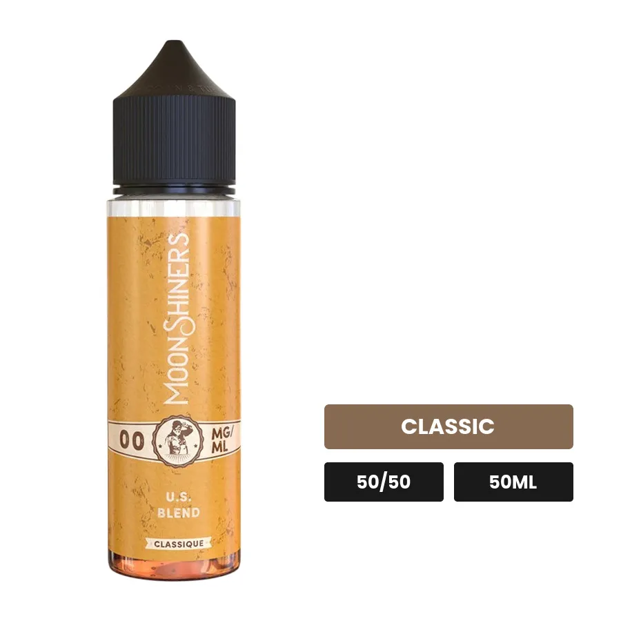 E-liquide Us Blend de Le French Liquide, 50 ml, saveur classic.
