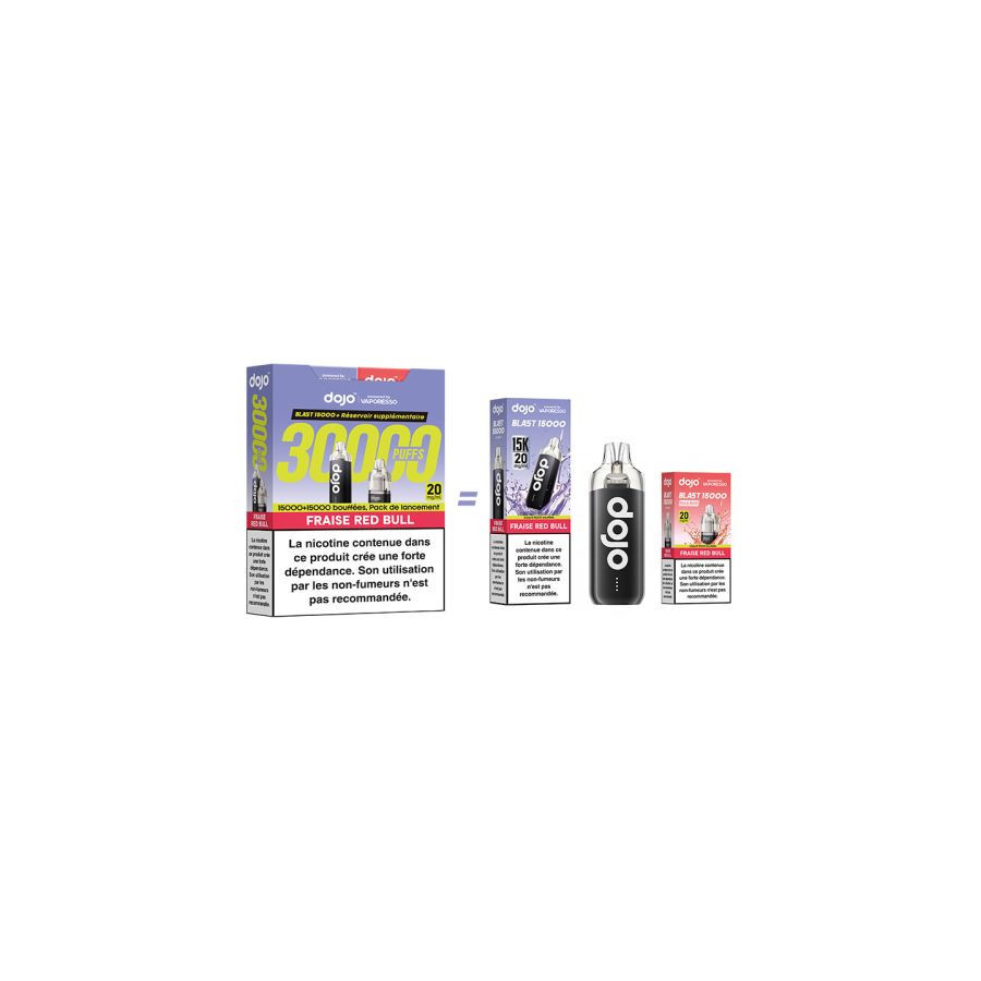 Puff Dojo Blast Bundle 30K Pêche Mangue Ananas - Dojo by Vaporesso