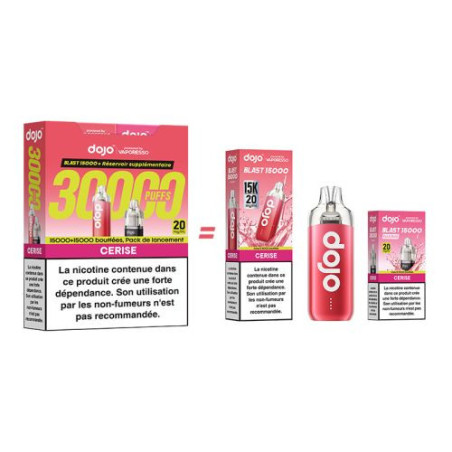 Puff Dojo Blast Bundle 30K Pêche Mangue Ananas - Dojo by Vaporesso