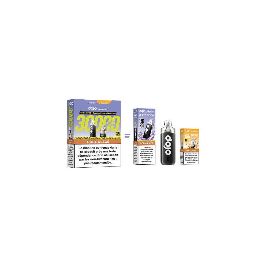 Puff Dojo Blast Bundle 30K Fruits Rouges - Dojo by Vaporesso