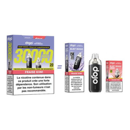 Puff Dojo Blast Bundle 30K Fruits Rouges - Dojo by Vaporesso