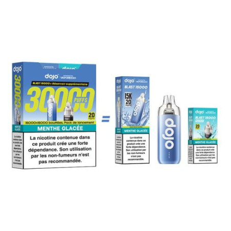 Puff Dojo Blast Bundle 30K Fruits Rouges - Dojo by Vaporesso