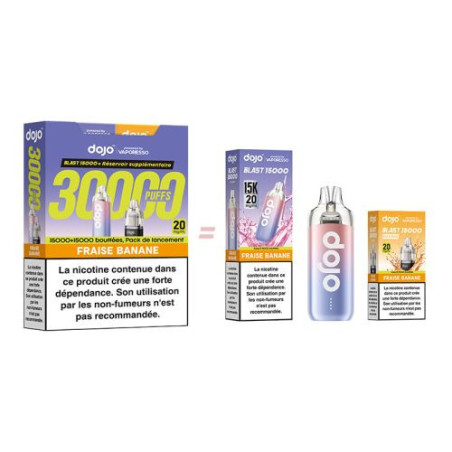 Puff Dojo Blast Bundle 30K Fruits Rouges - Dojo by Vaporesso