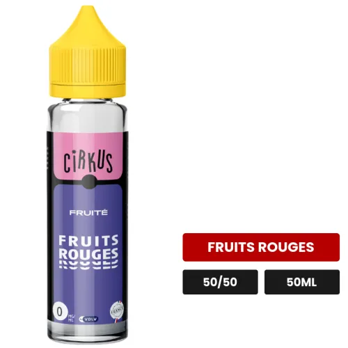 E-liquide Fruits Rouges Fruite de Vincent dans les vapes, 50 ml, saveur fruits rouges, sans nicotine — prêt à booster de.