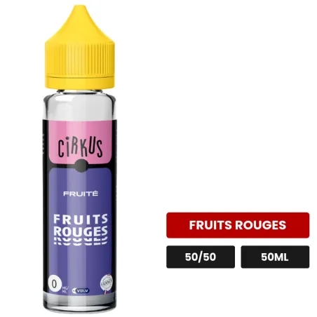 E-liquide Fruits Rouges Fruite de Vincent dans les vapes, 50 ml, saveur fruits rouges, sans nicotine — prêt à booster de.