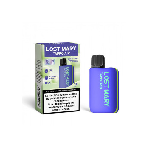 Kit Découverte Tappo Air 10mg Lost Mary - Red / Pastèque