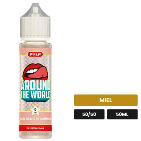E-liquide Sésame au Miel du Katmandou de Pulp, 50 ml, saveur miel.