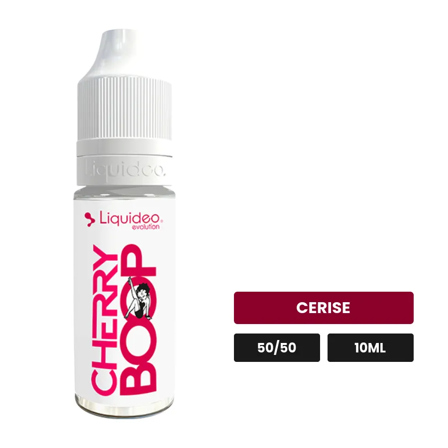 E-liquide Cherry de Liquideo, 10 ml, saveur cerise.