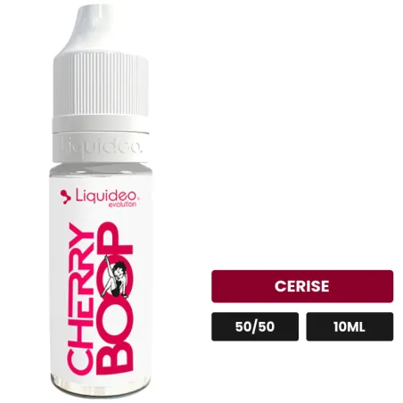 E-liquide Cherry de Liquideo, 10 ml, saveur cerise.