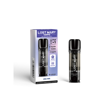 Lost Mary - Kit Pod Découverte Tappo Air - 2ml Pré rempli