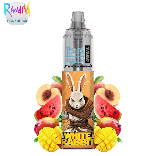 Kit Mango Peach Watermelon 7000 puffs 2ml - Tornado by RandM