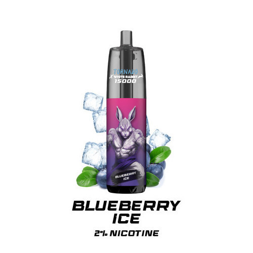 Puff Tornado Peach pineapple mango ice 15000 2% + 2 Liquides 10ml - Tornado & White Rabbit