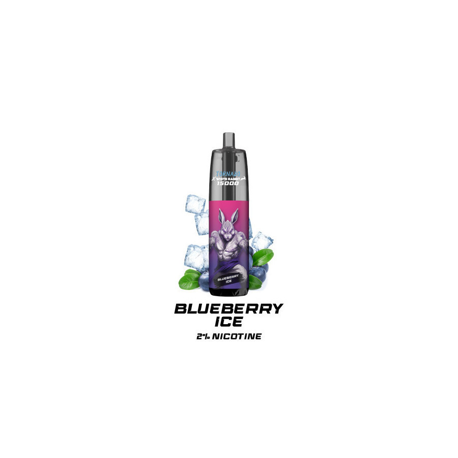 Puff Tornado Peach pineapple mango ice 15000 2% + 2 Liquides 10ml - Tornado & White Rabbit