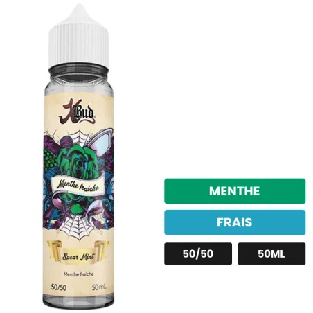 E-liquide Spear Mint de Liquideo, 50 ml, saveurs menthe et frais.