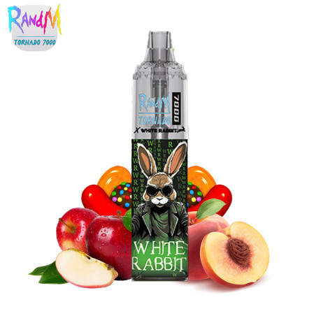 Kit Apple Peach Bonbon 7000 puffs 2ml - Tornado by RandM
