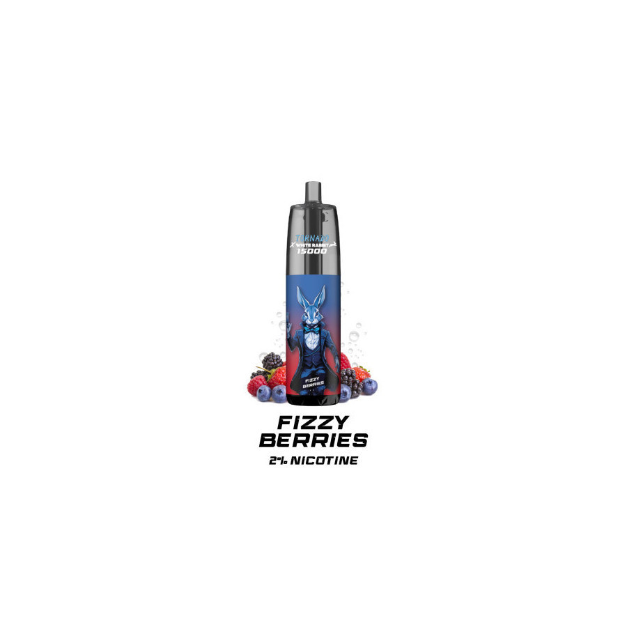 Puff Tornado Dragon Fruit ice 15000 2% + 2 Liquides 10ml - Tornado & White Rabbit