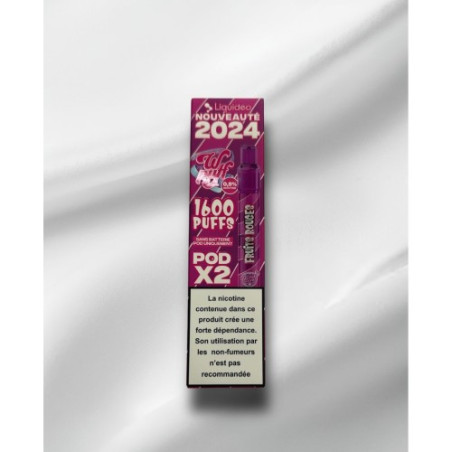 Puff Tornado Dragon Fruit ice 15000 2% + 2 Liquides 10ml - Tornado & White Rabbit
