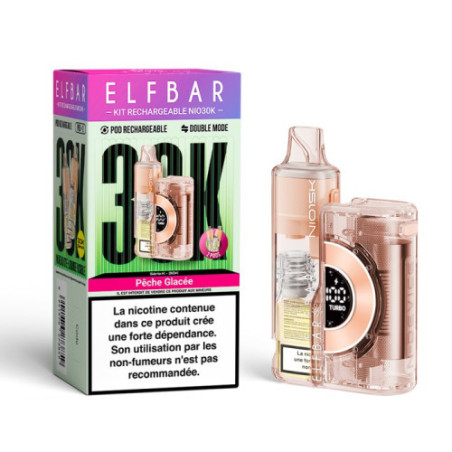 Kit NIO 30K 2mL (+ 2 x 10ml) 20mg Elfbar - Double pomme