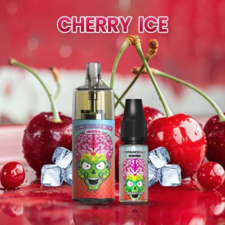 Puff Tornado Strawberry Slush 15000 2% + 2 Liquides 10ml - Tornado & White Rabbit