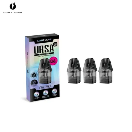 Cartouche Ursa Nano V3 Top Fill 0.6 0.8 X3
