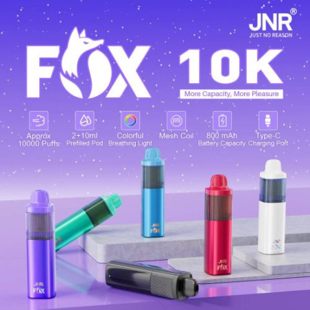 Kit Passion Fruit Kiwi 24000 puffs 2X10ml - Joker by JNR