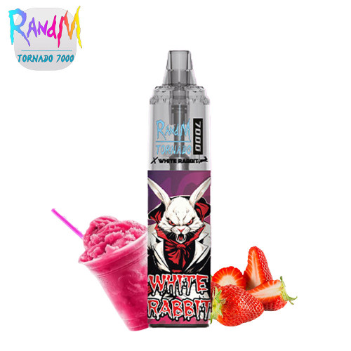Kit Strawberry Slush 7000 puffs 2ml - Tornado by RandM