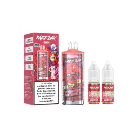 Kit RazzBar 30K (2x10ml 20mg) RazzBar - Myrtille Glacée