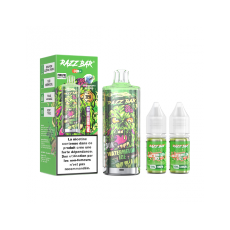 Kit RazzBar 30K (2x10ml 20mg) RazzBar - Myrtille Glacée