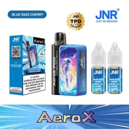 Blueberry Red Raspberry 32000 puffs - AeroX JNR