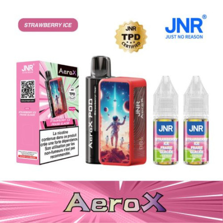 Blueberry Red Raspberry 32000 puffs - AeroX JNR