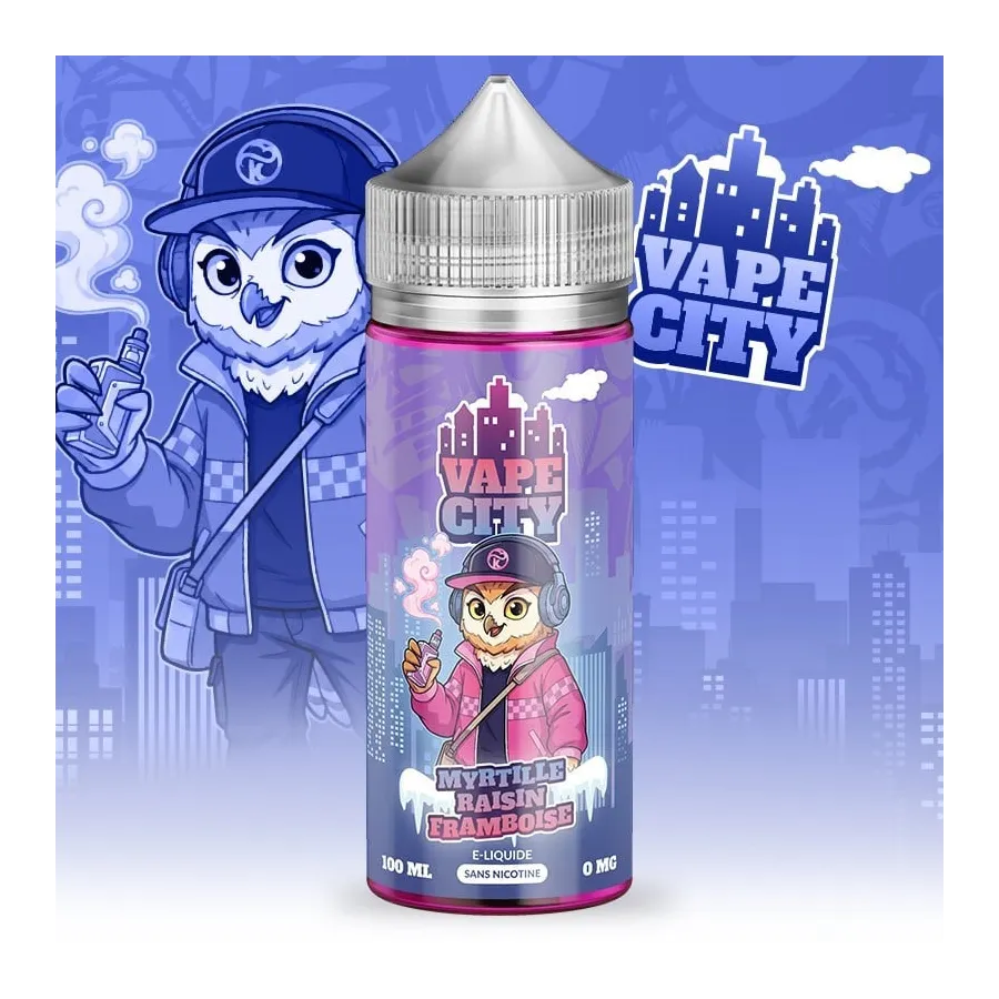Myrtille Raisin Framboise Bleue