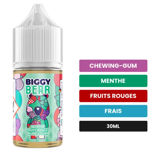 Menthe Fruits Rouges Bubble Gum