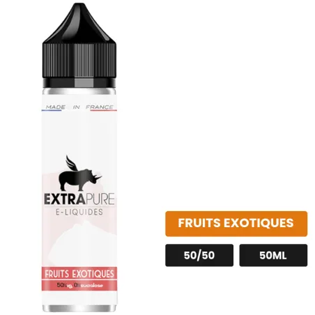 E-liquide Fruits Exotiques d'Extrapure, 50 ml, saveur fruits exotiques.