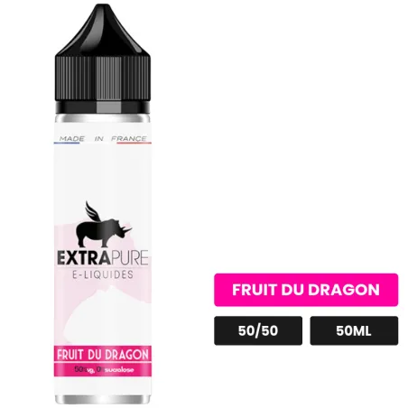 E-liquide Fruit Du Dragon d'Extrapure, 50 ml, saveur fruit du dragon.