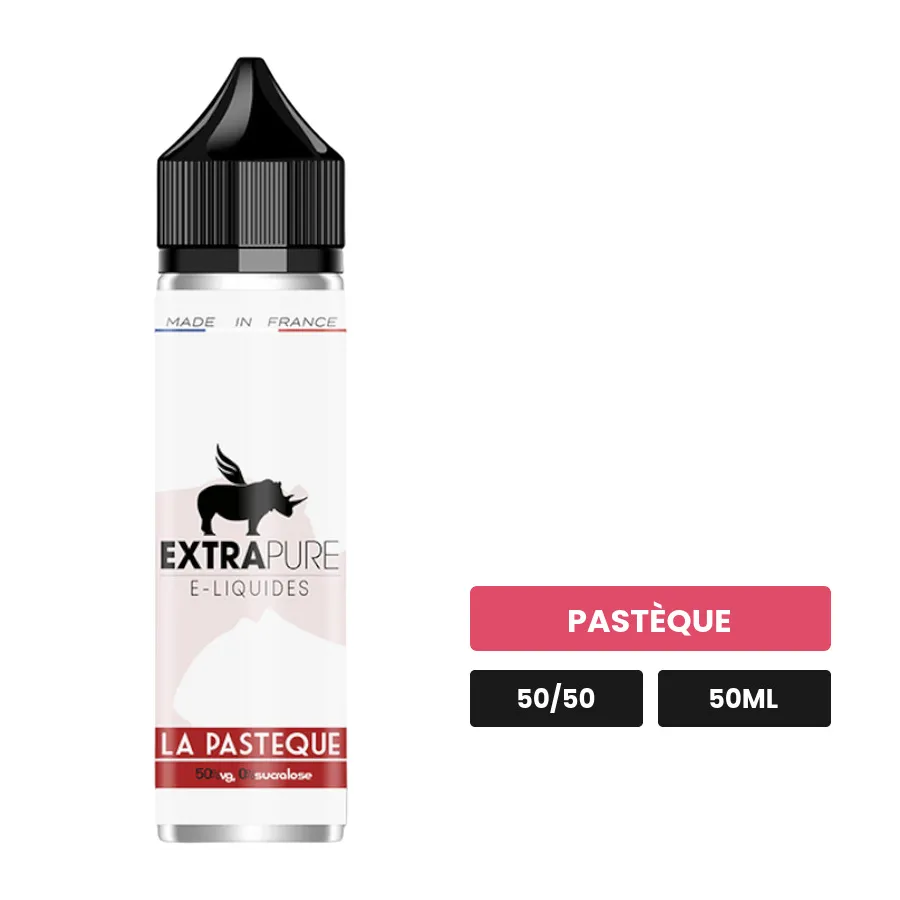 E-liquide La Pastèque d'Extrapure, 50 ml, saveur pastèque.