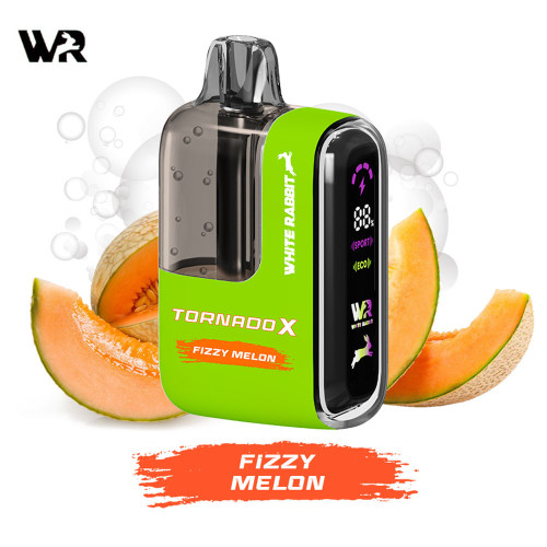 Kit Fizzy Melon 25000 puffs 2x10ml - Tornado X White Rabbit