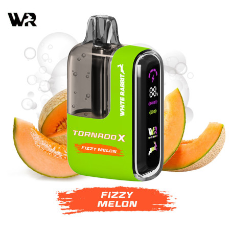 Kit Fizzy Melon 25000 puffs 2x10ml - Tornado X White Rabbit