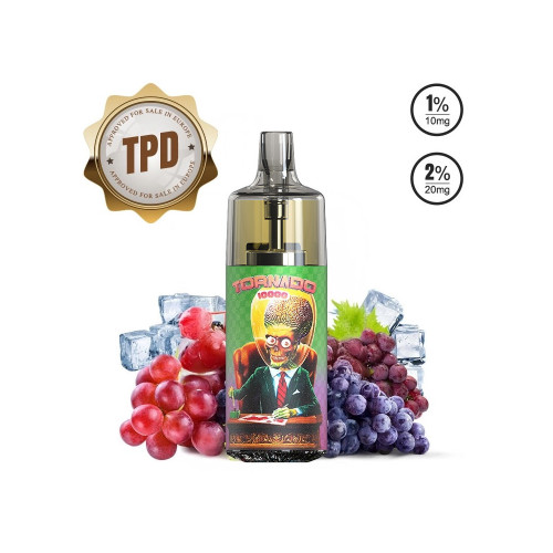 Tornado 10000 - TPD Europe Grape Ice 10